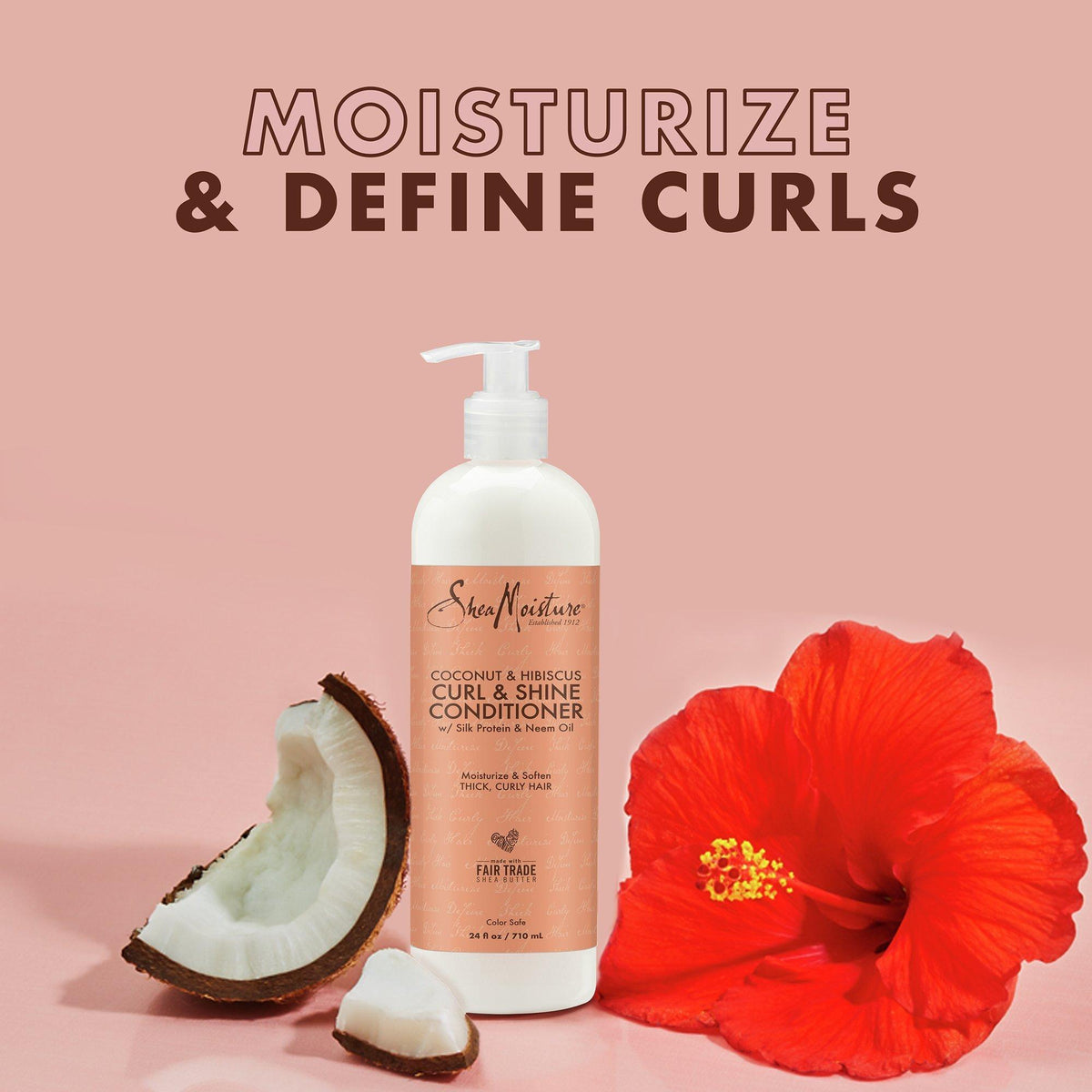 Curl & Shine Coconut & Hibiscus Conditioner