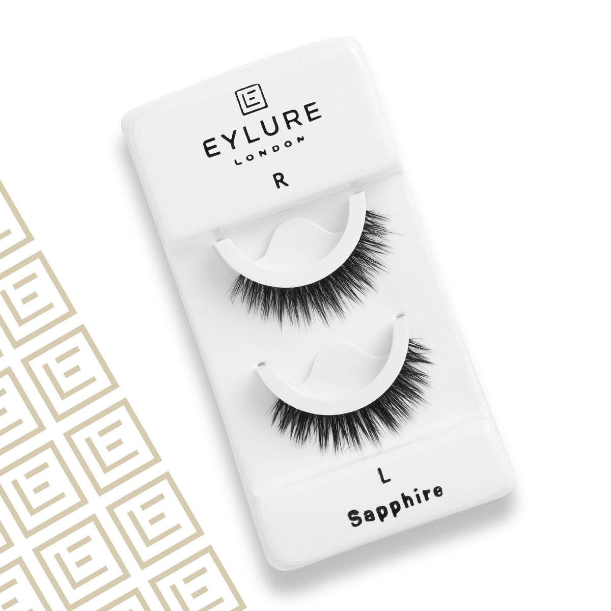Pre-Glued Luxe Faux Mink Eyelashes, Sapphire