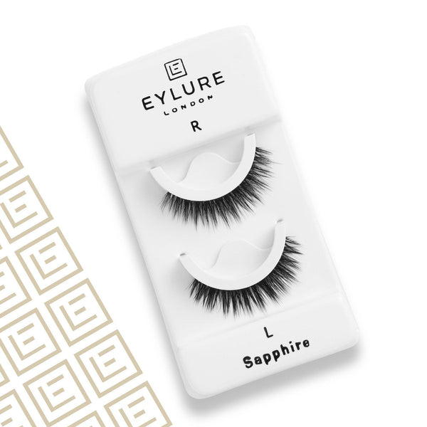 Pre-Glued Luxe Faux Mink Eyelashes, Sapphire
