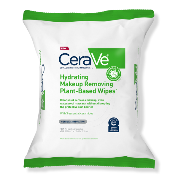 Hydrating Makeup Removing Plant-Based Wipes