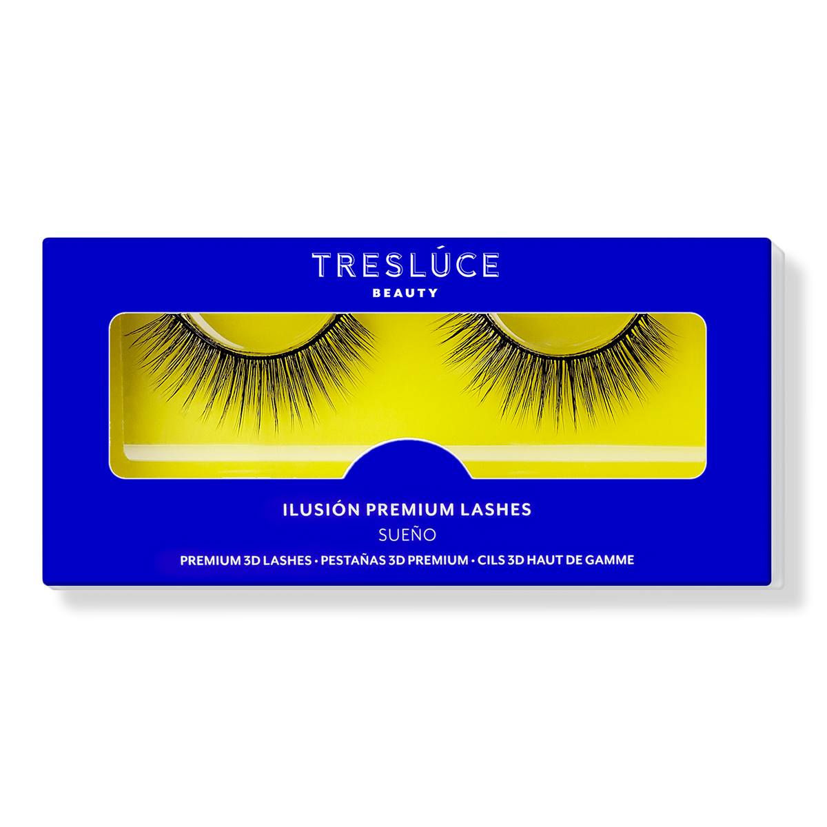 Treslúce Beauty Ilusión Premium Vegan Lashes, 3D Sueño, 1 pair