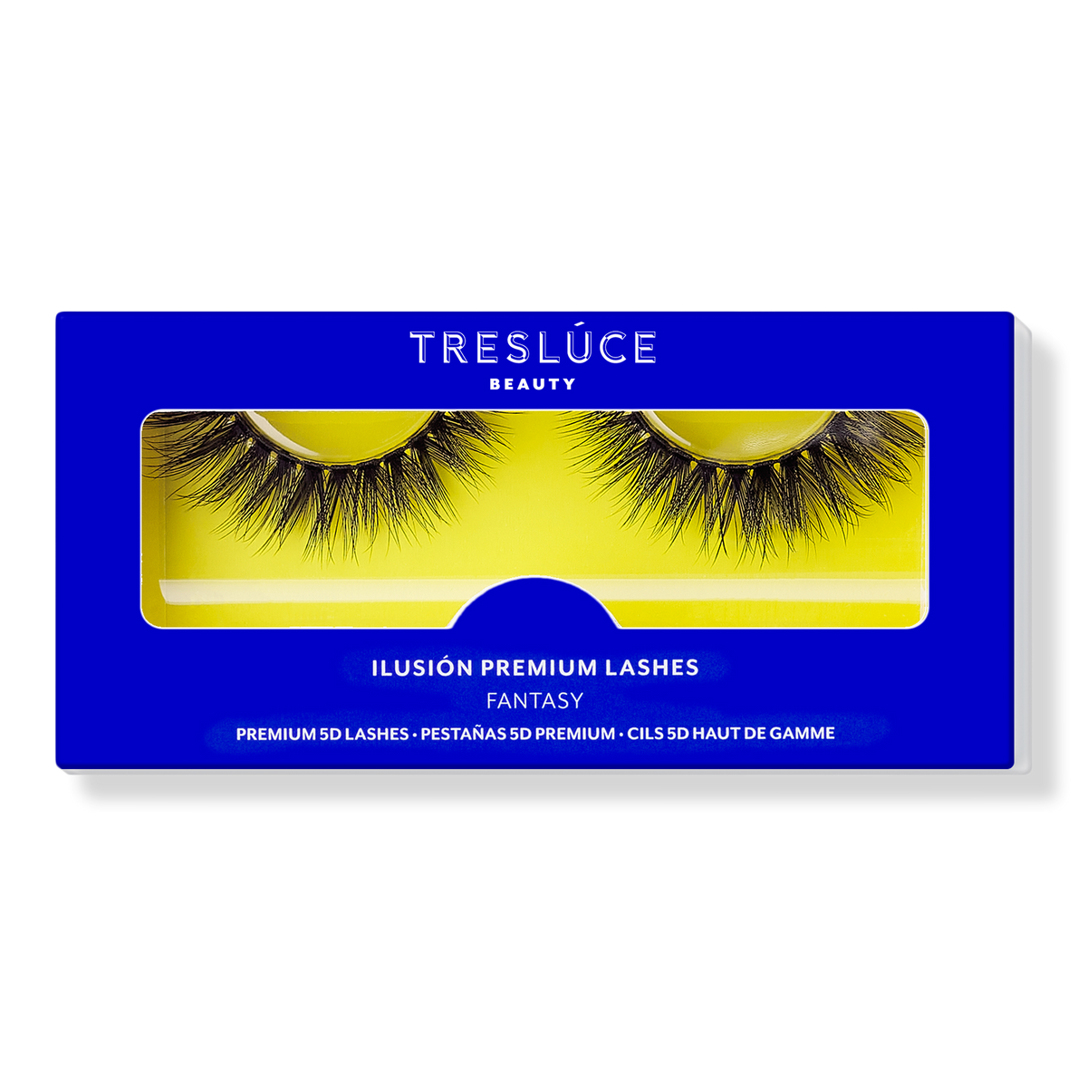 Treslúce Beauty Ilusión Premium Vegan Lashes, 5D Fantasy, 1 pair