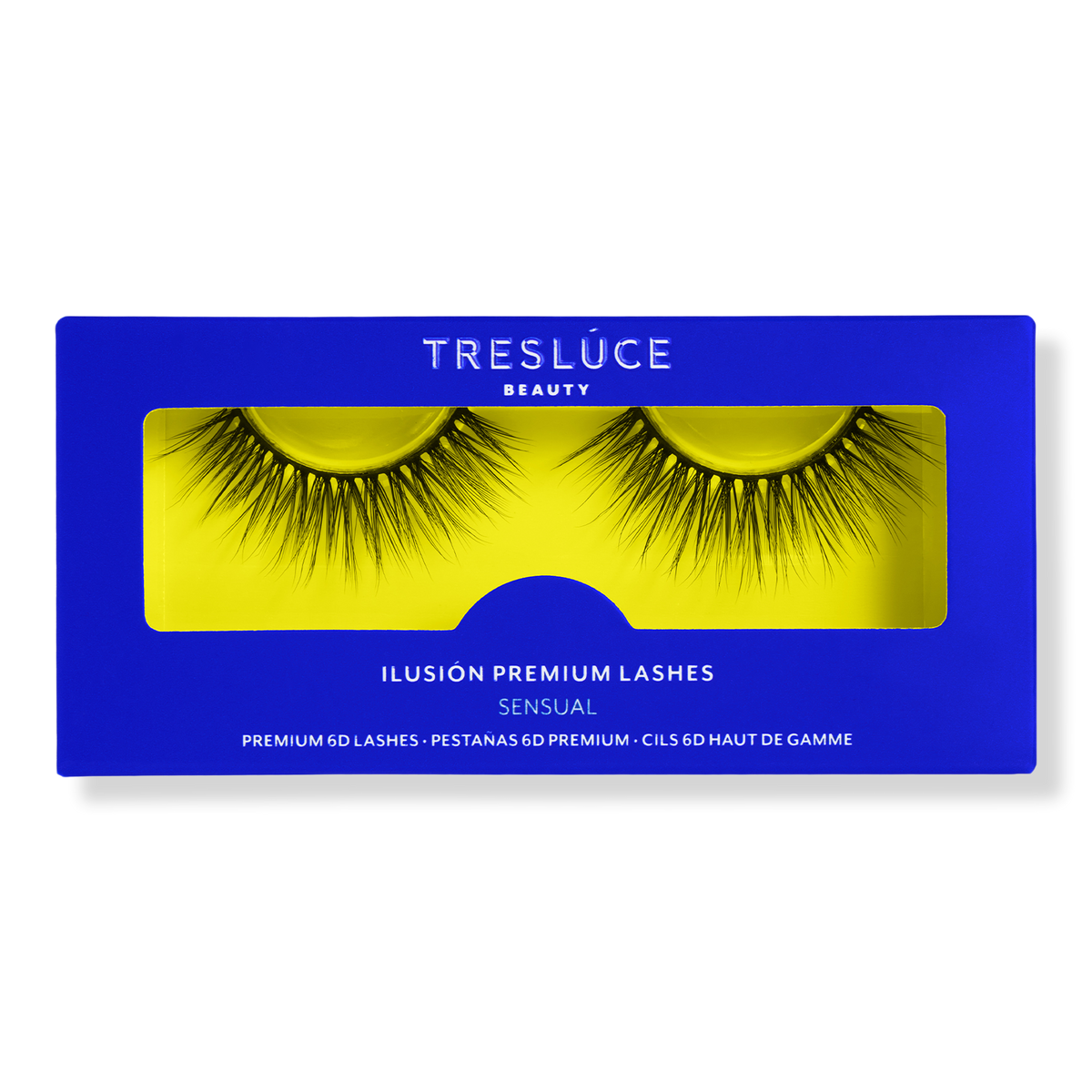 Treslúce Beauty Ilusión Premium Vegan Lashes, 6D Sensual, 1 pair