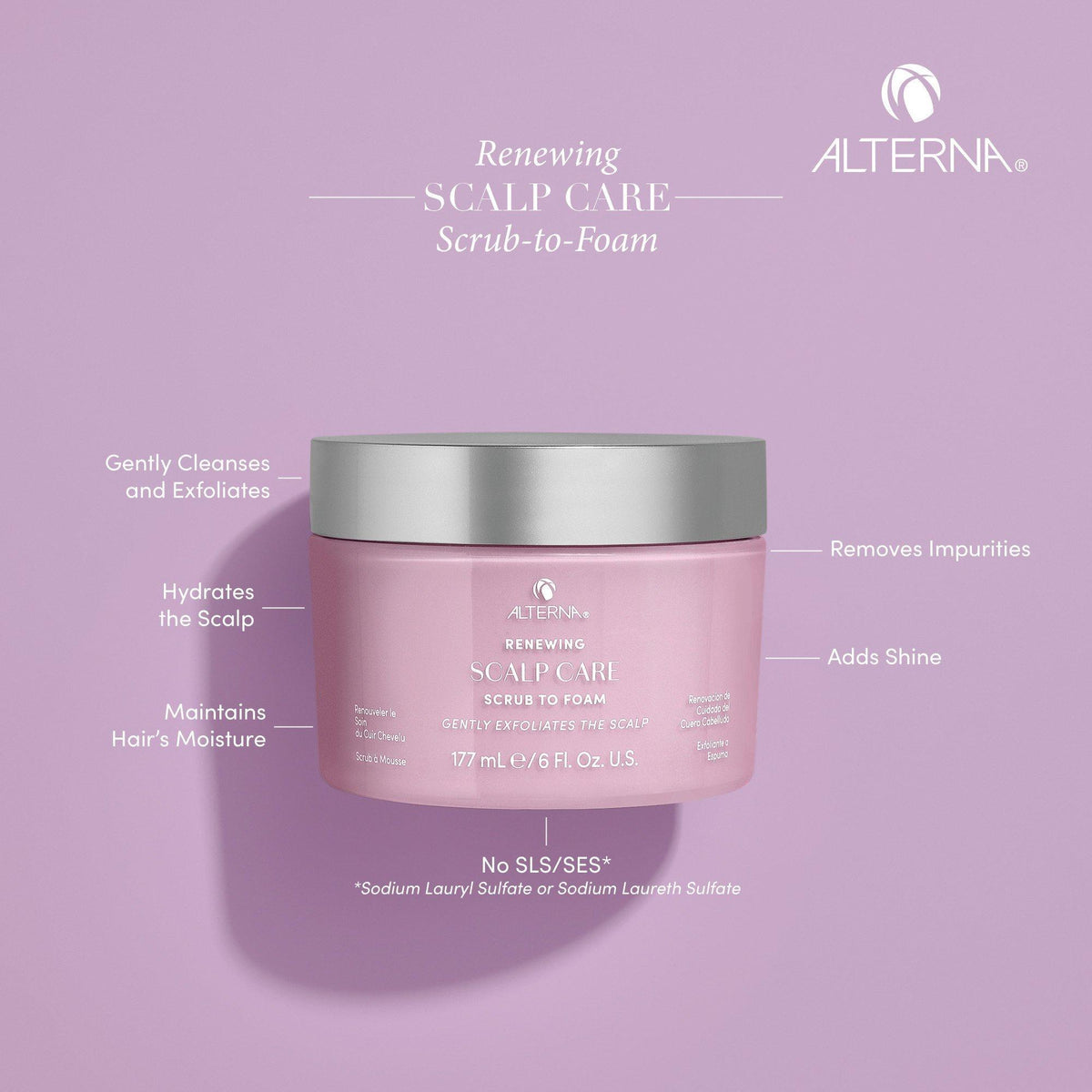Renewing Scalp Care Scrub To Foam