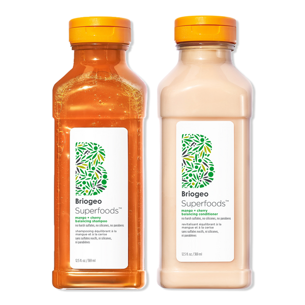 Superfoods Mango + Cherry Balancing Shampoo + Conditioner Duo