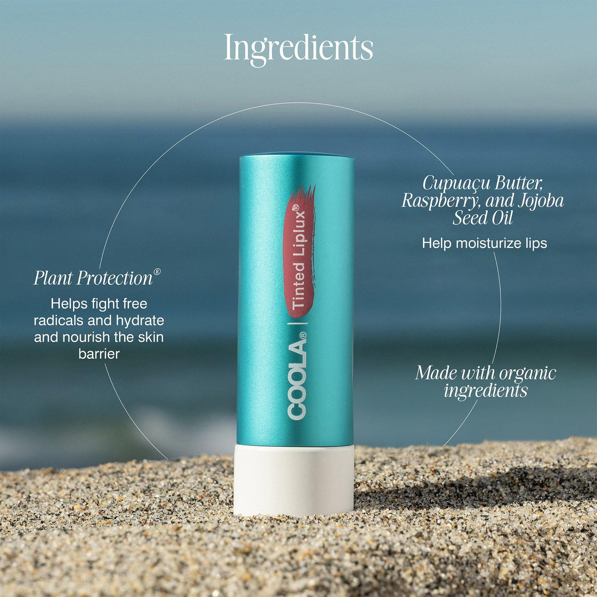 Organic Liplux Classic Sunscreen Lip Balm SPF 30