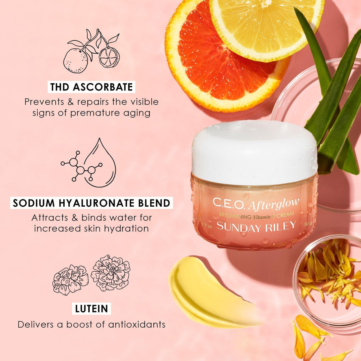 C.E.O. Afterglow Brightening Vitamin C Cream