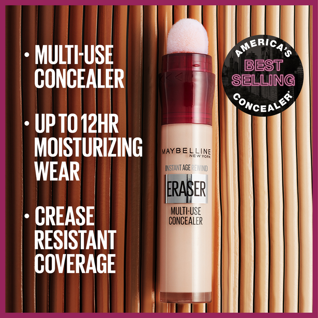 Maybelline Instant Age Rewind Eraser Dark Circle Treatment Concealer, 95, 0.2 oz