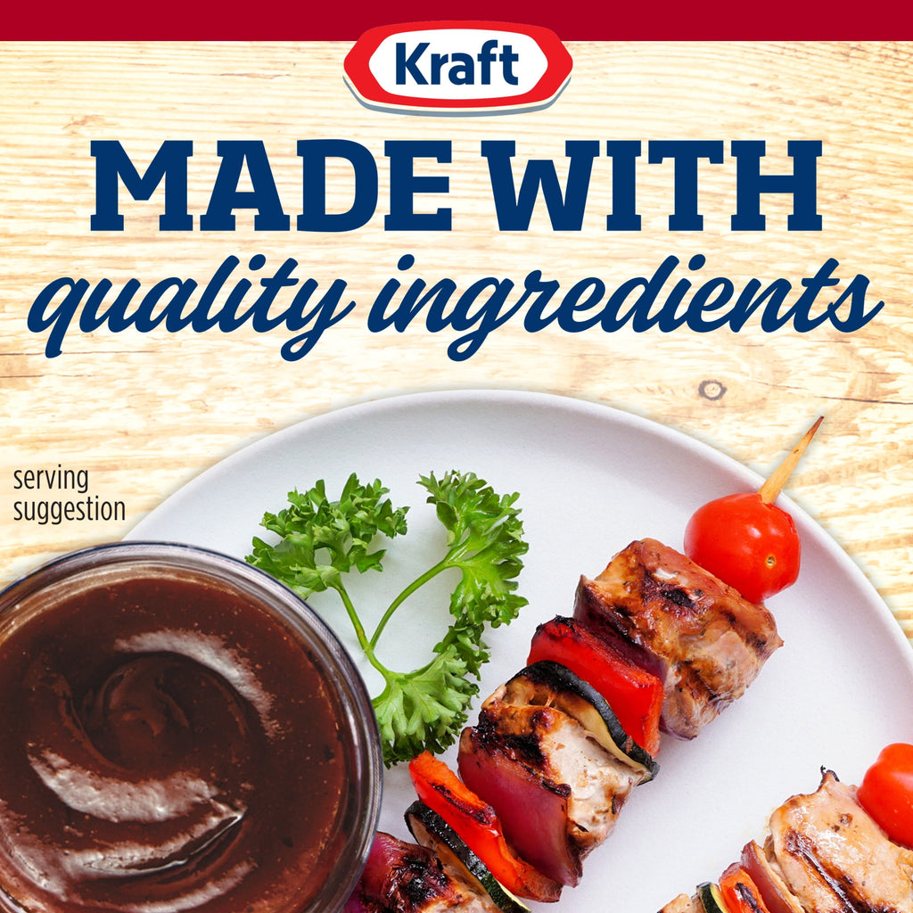 Kraft Original Slow-Simmered Barbecue BBQ Sauce, 18 oz Bottle
