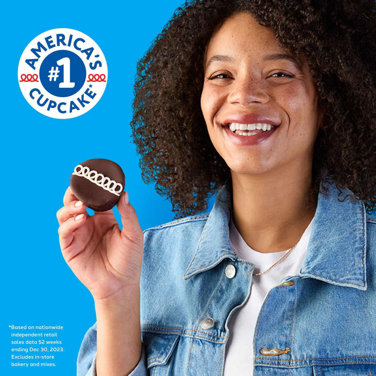 Hostess Cupcakes, Chocolate Snack Cakes with Creme Filling & Icing, 8 Count, 12.7 oz Box