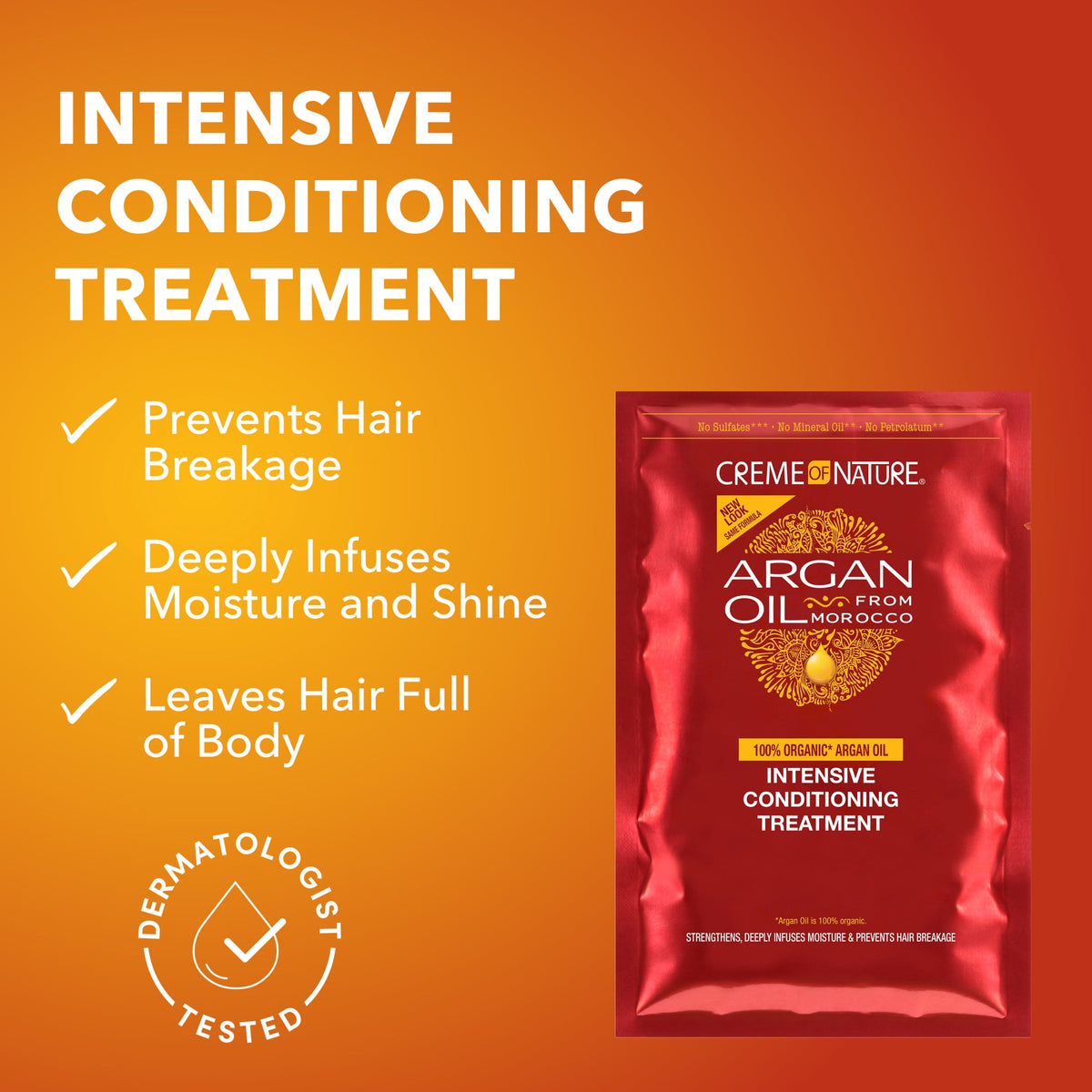Creme of Nature Argan Oil Intensive Hair Conditioning Treatment, 1.75 fl oz