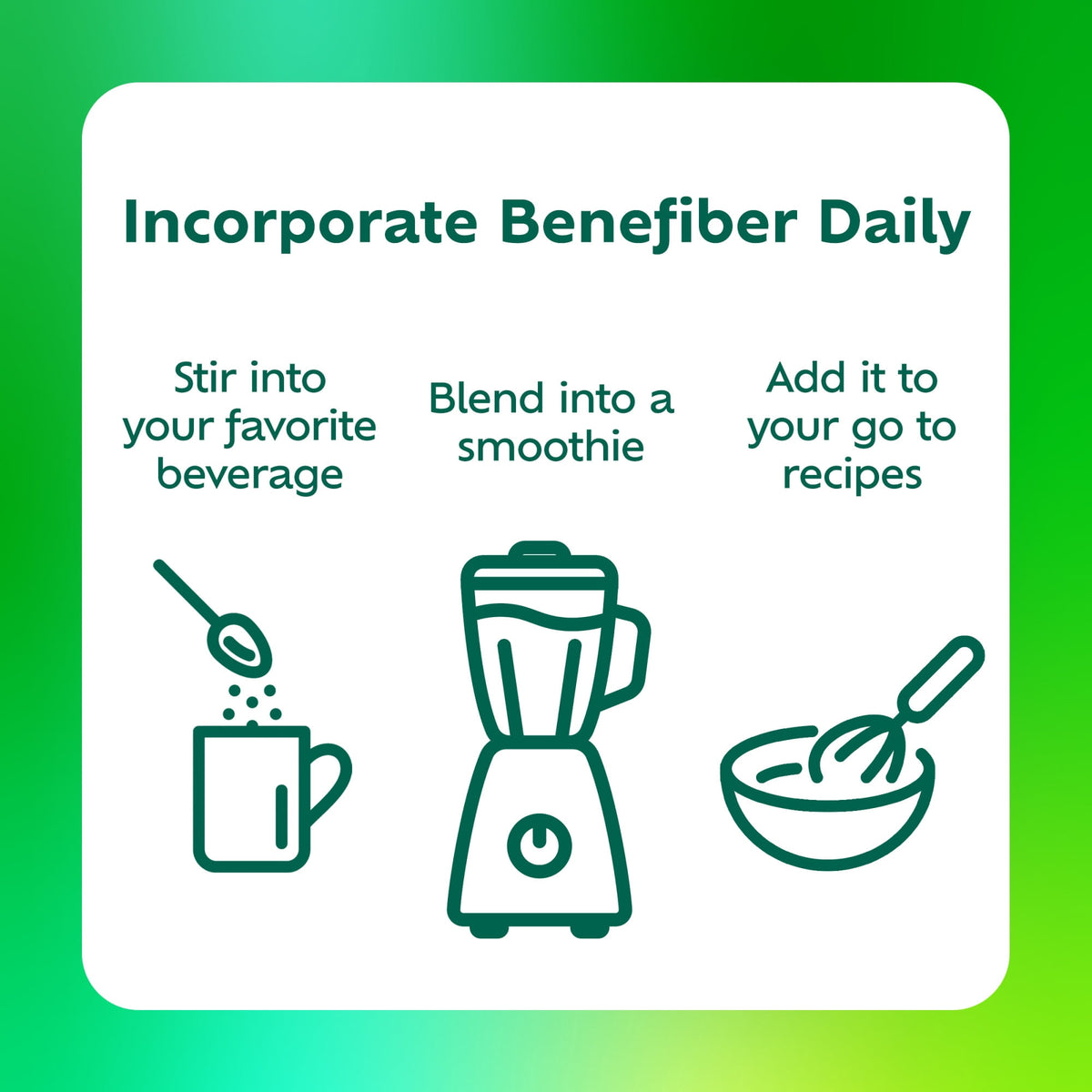 Benefiber Daily Prebiotic Glp-1 Friendly Fiber Supplement Powder, Unflavored -124 Teaspoons (8.7 Ounces)