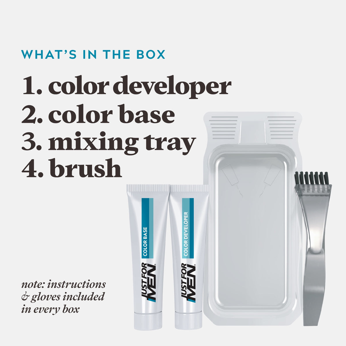 Just For Men Mustache & Beard, Beard Dye for Men with Brush Included, With Keratin Biotin Aloe and Coconut Oil for Healthy Facial Hair - Blond