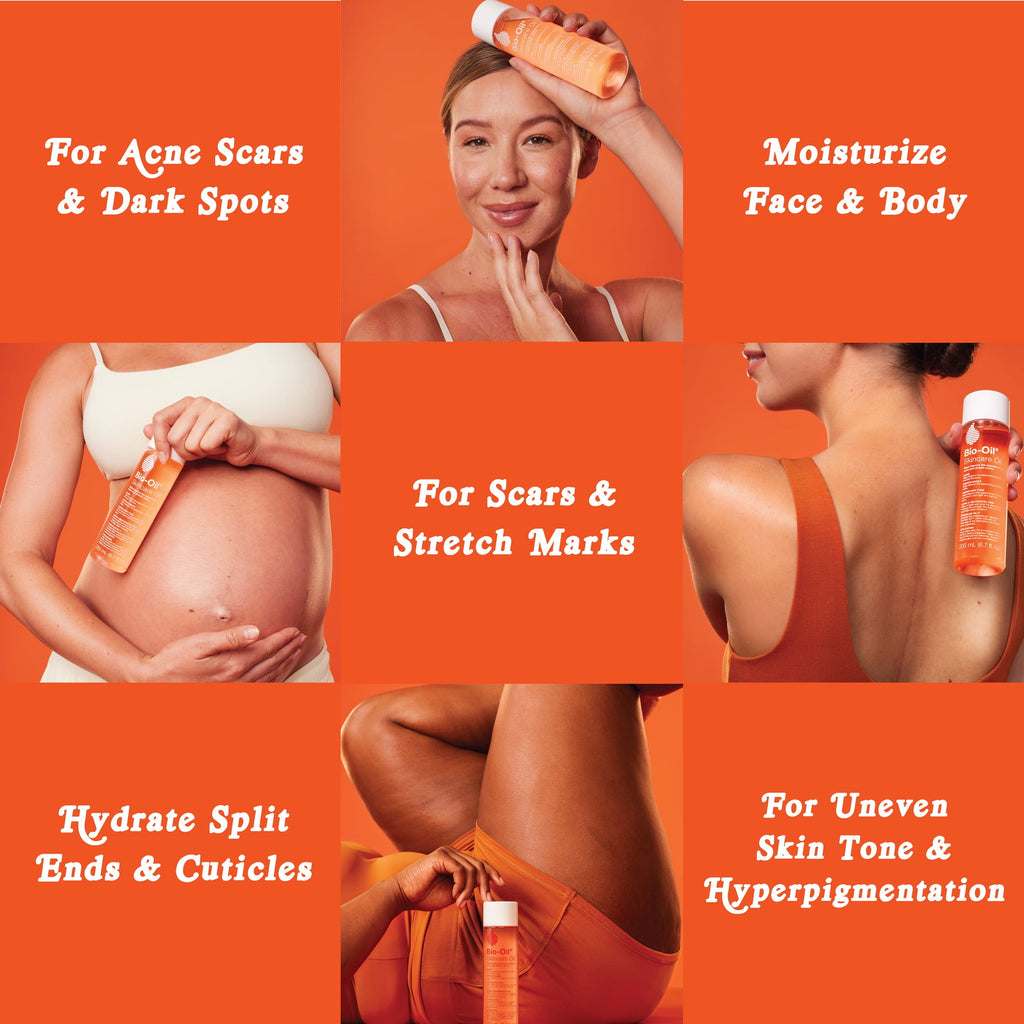 Bio-Oil Skincare Body Oil for Scars and Stretch Marks, Serum Hydrates Skin, 4.2 fl oz