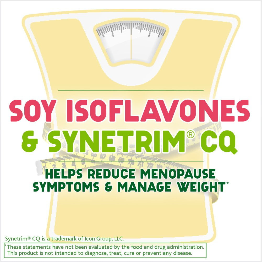 Estroven Menopause Relief Weight Management Daily Supplement, Support for Hot Flashes, Night Sweats, & Healthy Weight, 30 Count