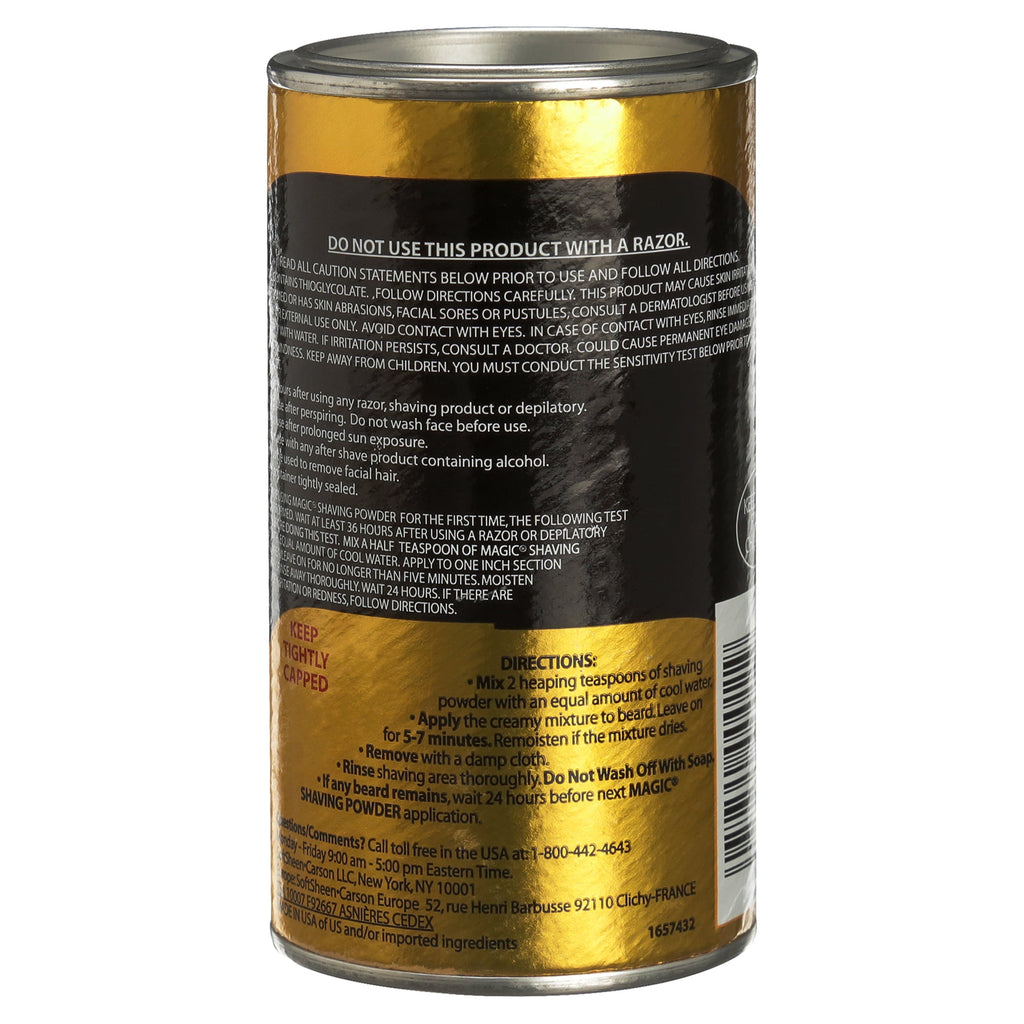 SoftSheen-Carson Fragrant Magic Shaving Powder with Fragrance, Helps Stop Razor Bumps, 4.5 OZ