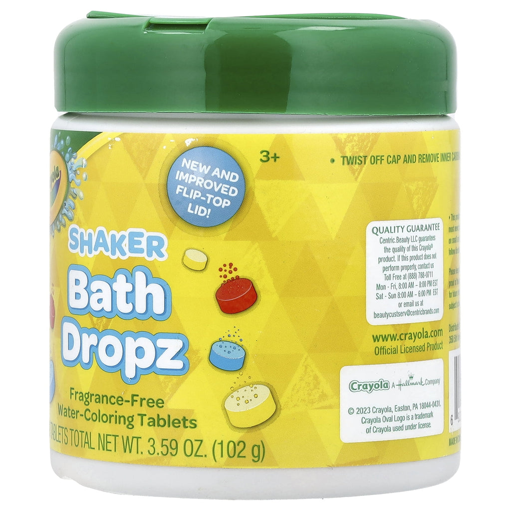 Crayola Bath Dropz Color, 60 Tablets, 3.59 OZ