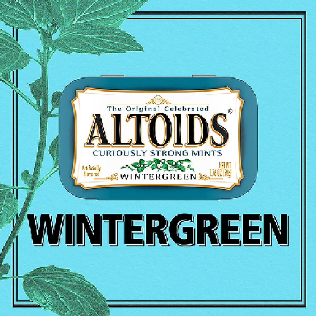 Altoids Wintergreen Breath Mints - 1.76 oz Tin
