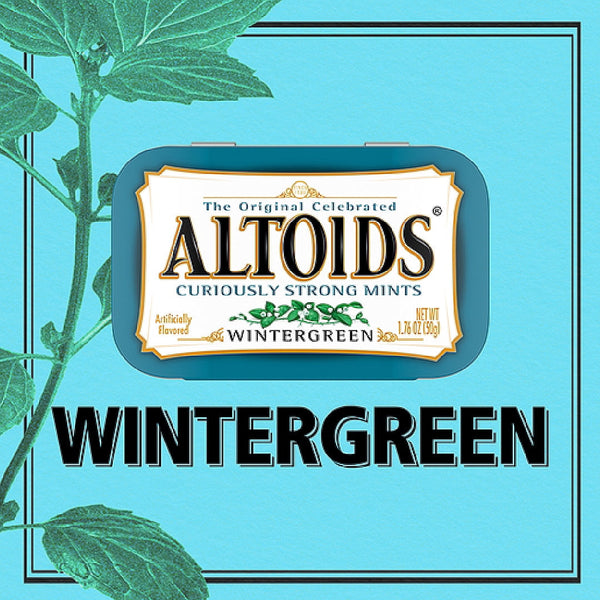 Altoids Wintergreen Breath Mints - 1.76 oz Tin