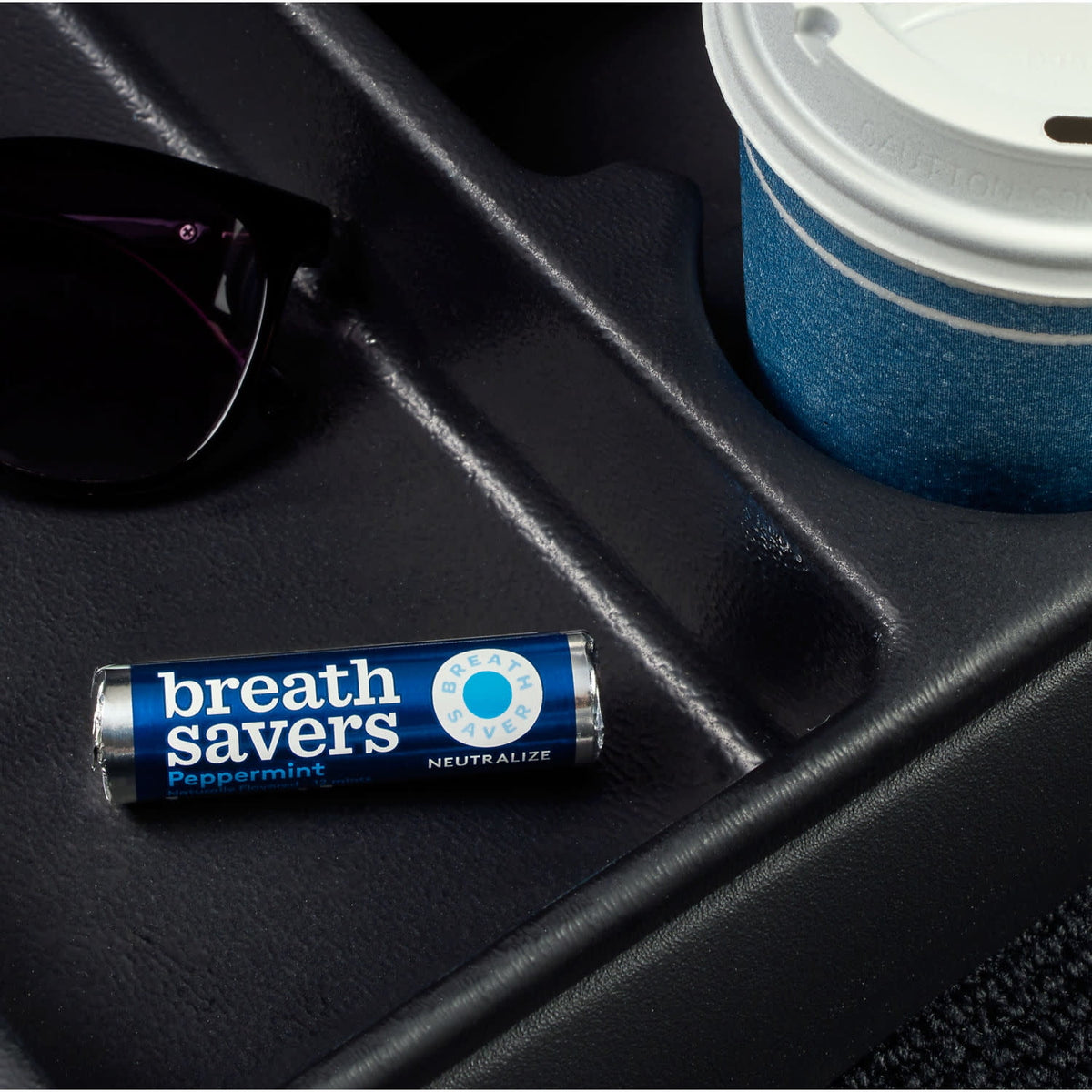 Breath Savers Peppermint Flavored Sugar Free Breath Mints, Rolls 0.75 oz, 8 Count