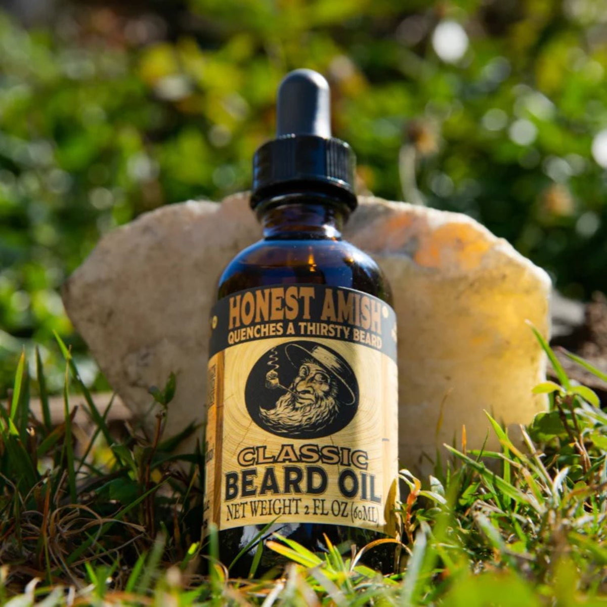Honest Amish Classic Organic Beard Oil, 2 fl oz