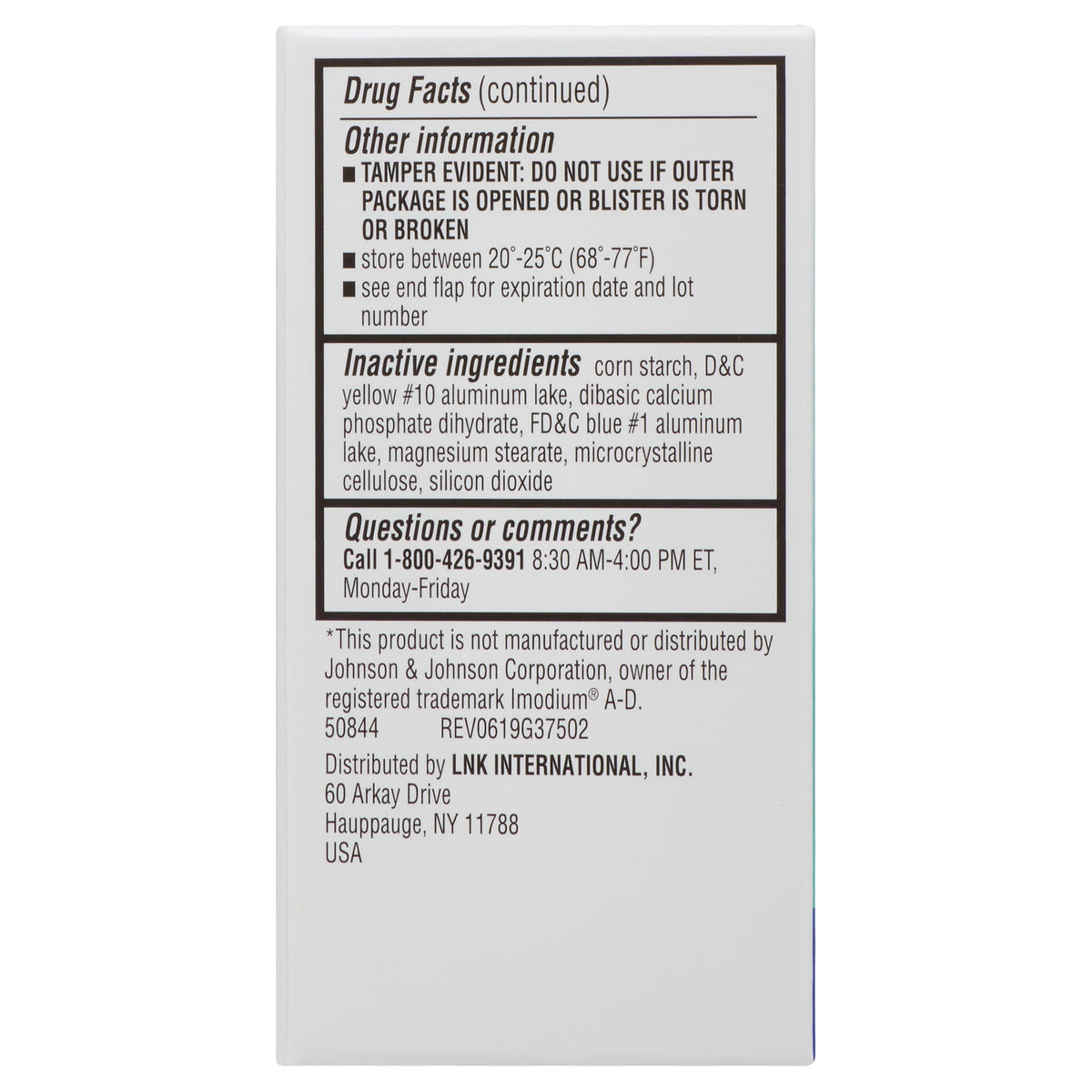 Quality Plus Caplets for Diarrhea Relief, Loperamide HCl 2mg, 12 Count