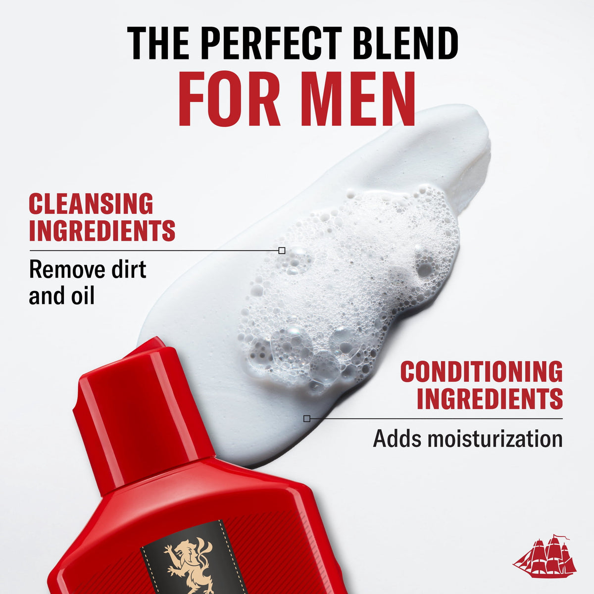 Old Spice Swagger 2in1 Mens Shampoo and Conditioner, Healthier, Fuller, More Moisturized Looking Hair, 13.5 fl oz
