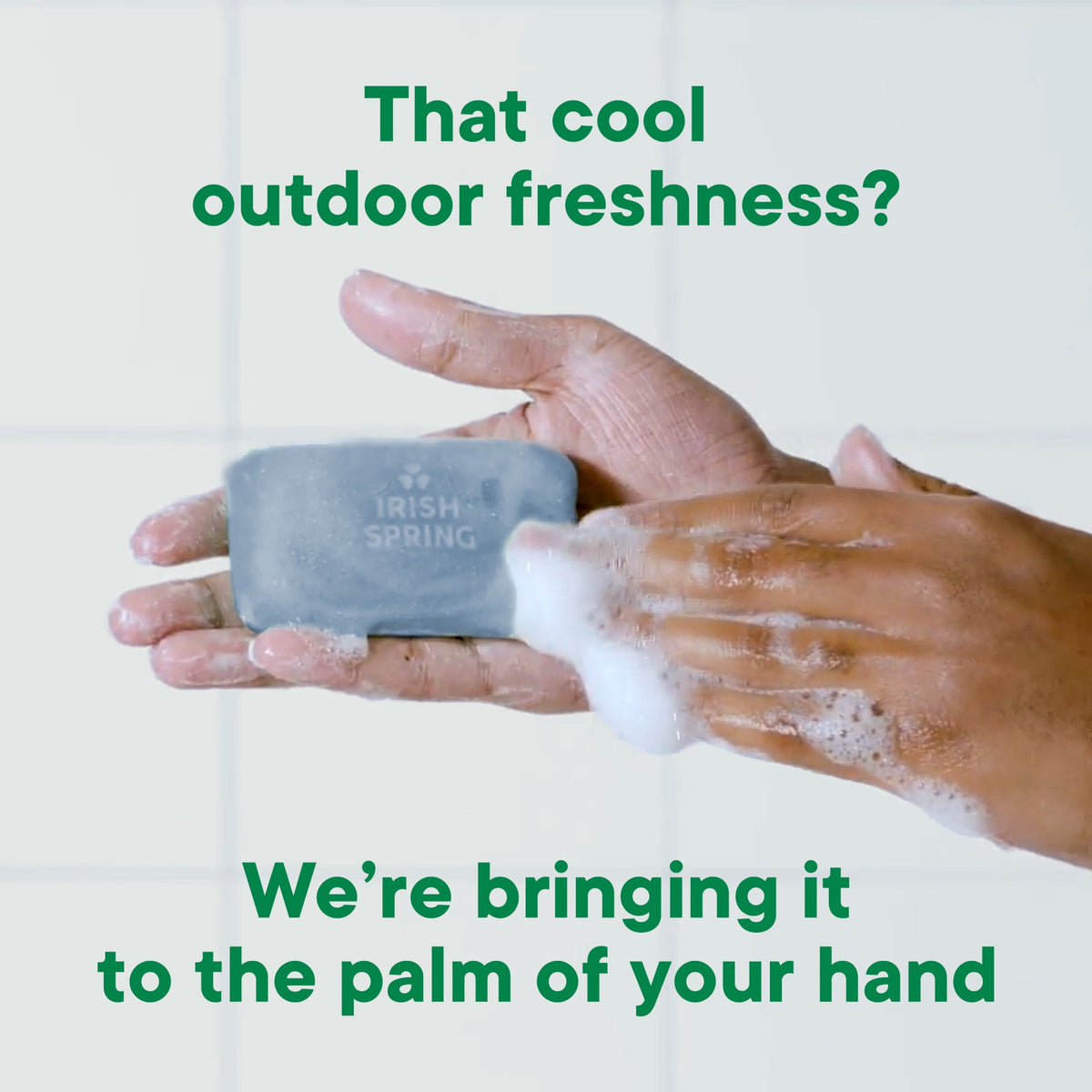 Irish Spring Moisture Blast Deodorant Bar Soap for Men, 3.7 oz Bar (8 Pack)