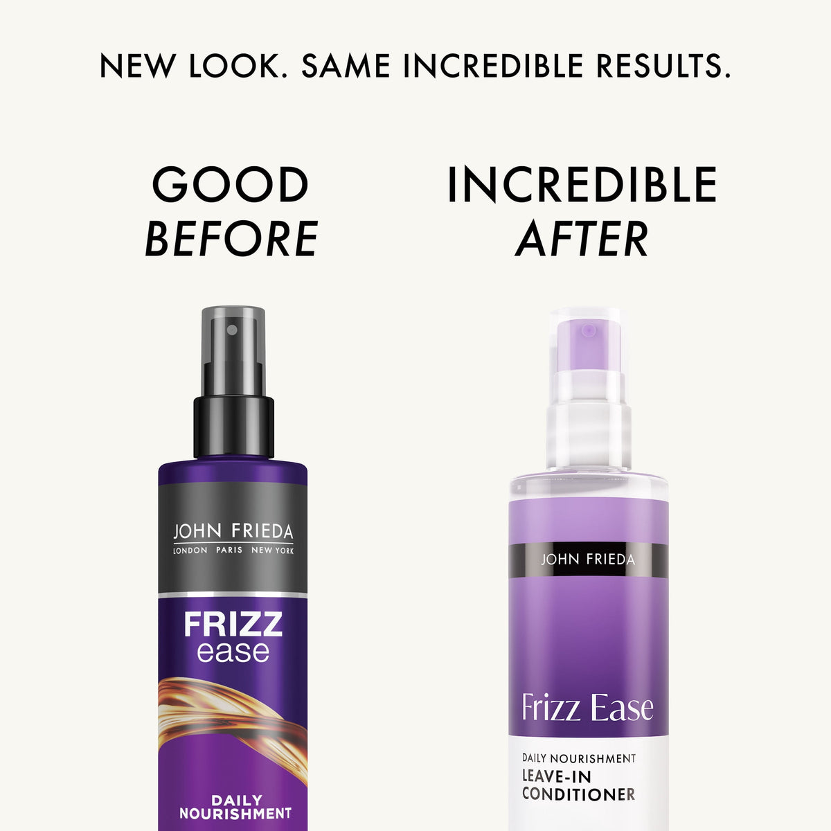 John Frieda Frizz Ease Daily Nourishment Leave-In Hair Conditioner Spray, 8 fl oz