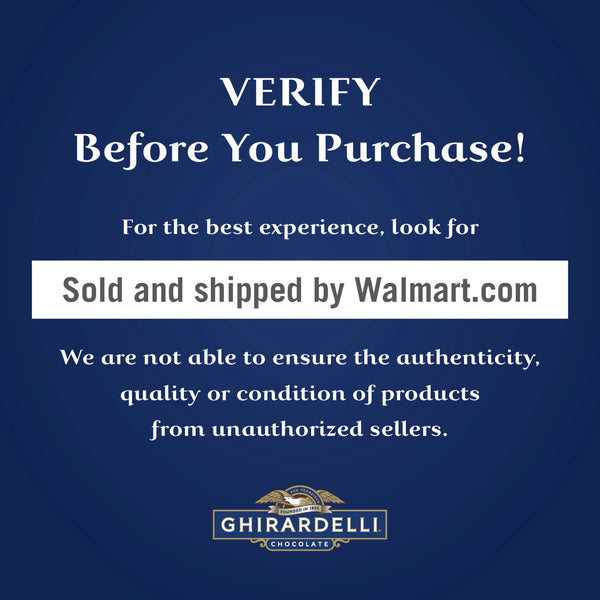GHIRARDELLI Dark Chocolate Candy SQUARES with Mint Filling, 5.32 oz Bag