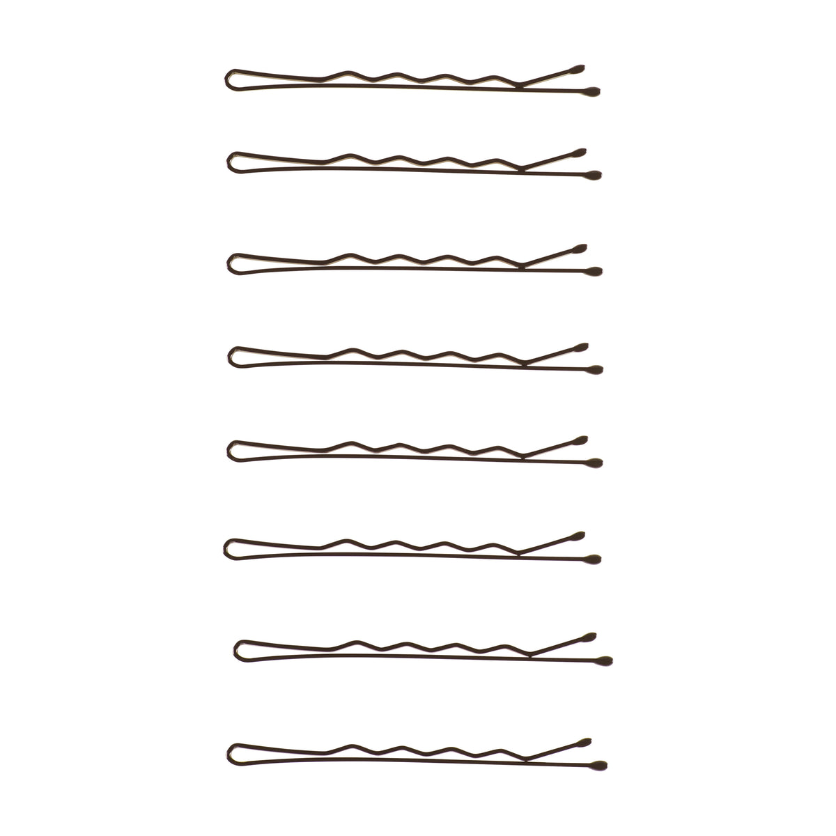 Goody Bobby Pins, Slide Proof Grip, Secure Hold Hair Pins, for All Ages, Black, 90 Ct