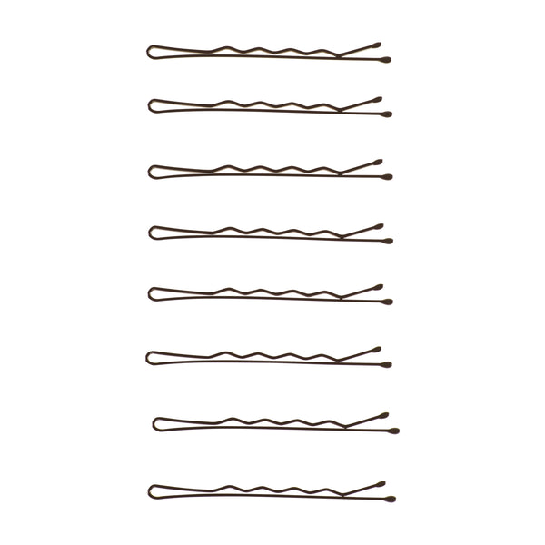 Goody Bobby Pins, Slide Proof Grip, Secure Hold Hair Pins, for All Ages, Black, 90 Ct
