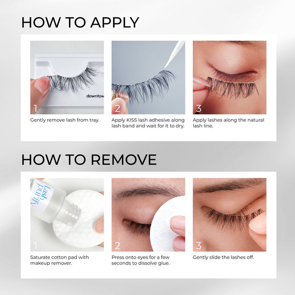 KISS So Wispy False Eyelashes Multipack, Pompadour, 12mm, 5 Pairs