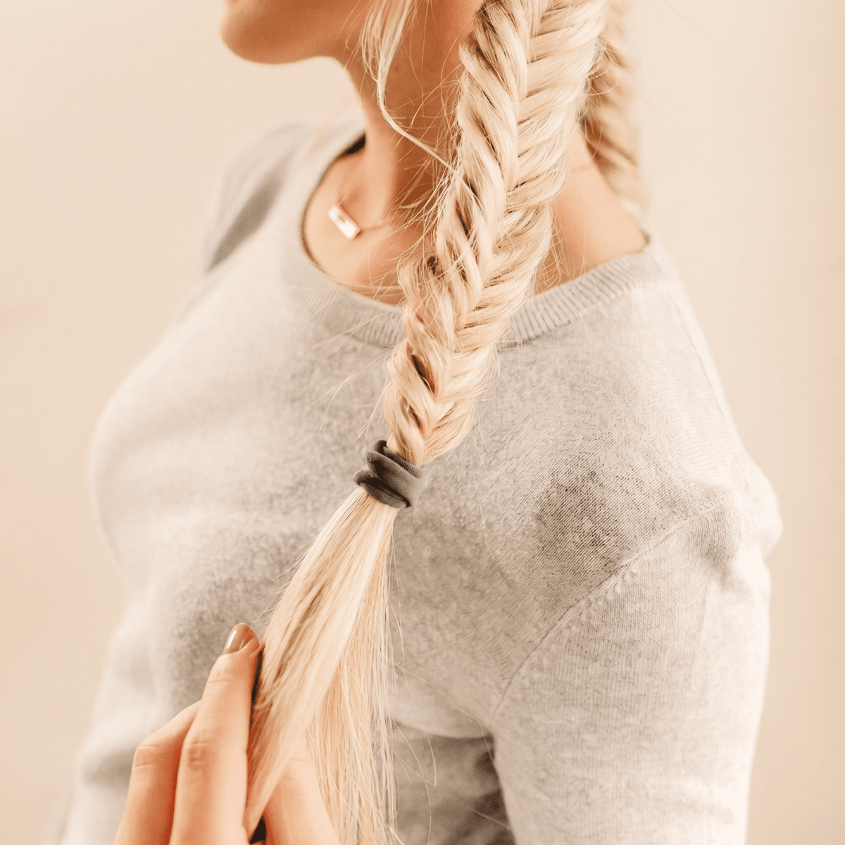 Gimme Fine Hair Bands 20 Count Neutral Colors for Ponytails