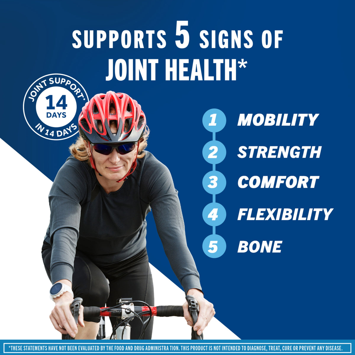 Move Free Advanced Plus MSM and Vitamin D3, Joint Health Supplement with Glucosamine and Chondroitin, 80 Count