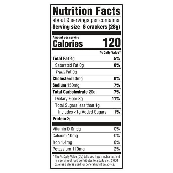 Triscuit Smoked Gouda Whole Grain Wheat Crackers, Lunch Snacks, Snack Crackers, 8.5 oz