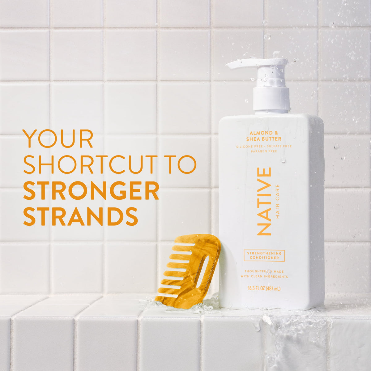 Native Strengthening Conditioner Almond and Shea Butter 16.5 fl oz
