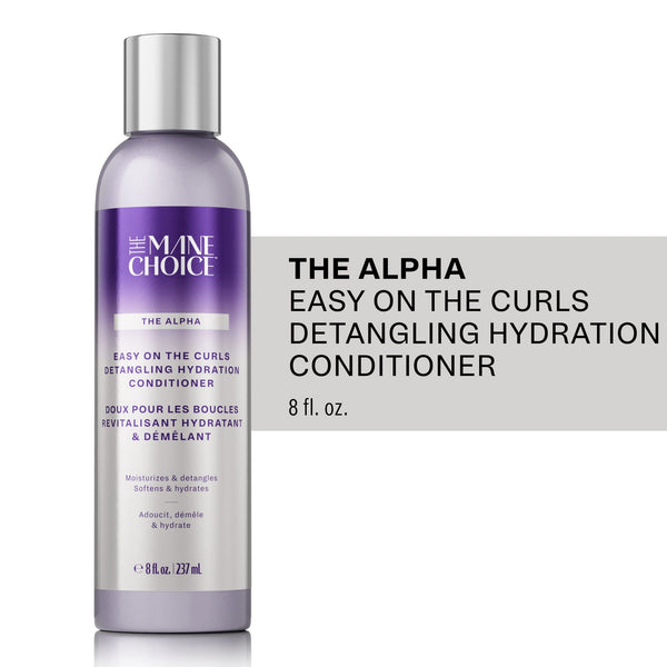 The Mane Choice Easy on The Curls Detangling Hydration Conditioner, 8 fl. Oz., Unisex