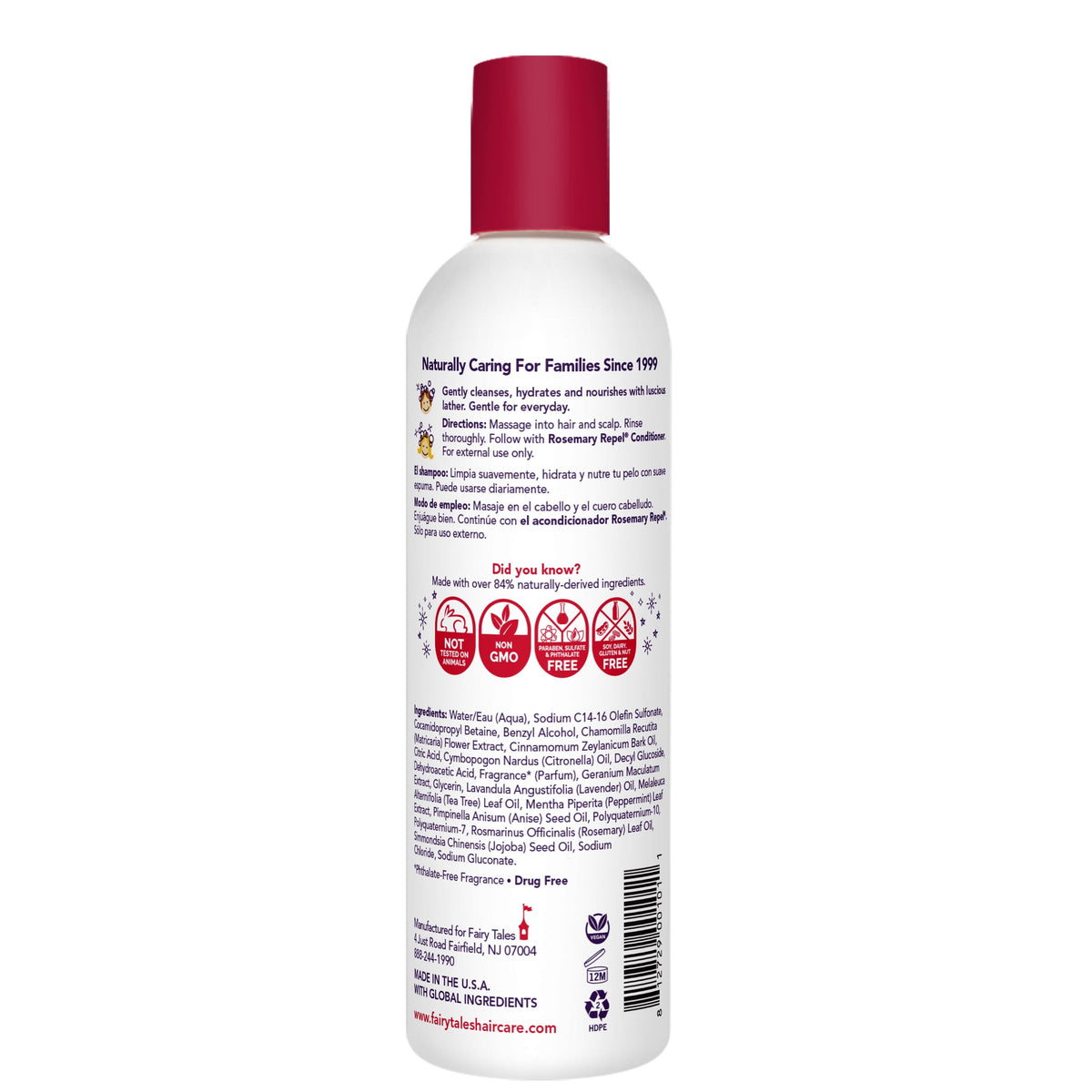 Fairy Tales Rosemary Repel® Daily Kids Shampoo, 12 fl oz.