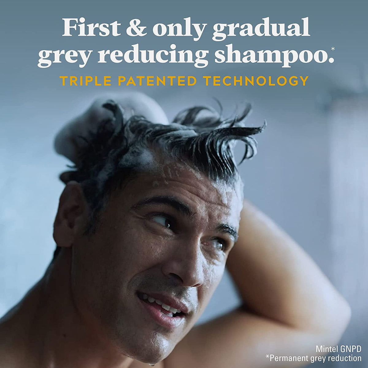 Just for Men Control GX Grey Reducing 2-in-1 Shampoo and Conditioner, Gradual Hair Color with Keratin for Stronger Thicker and Healthier Looking Hair