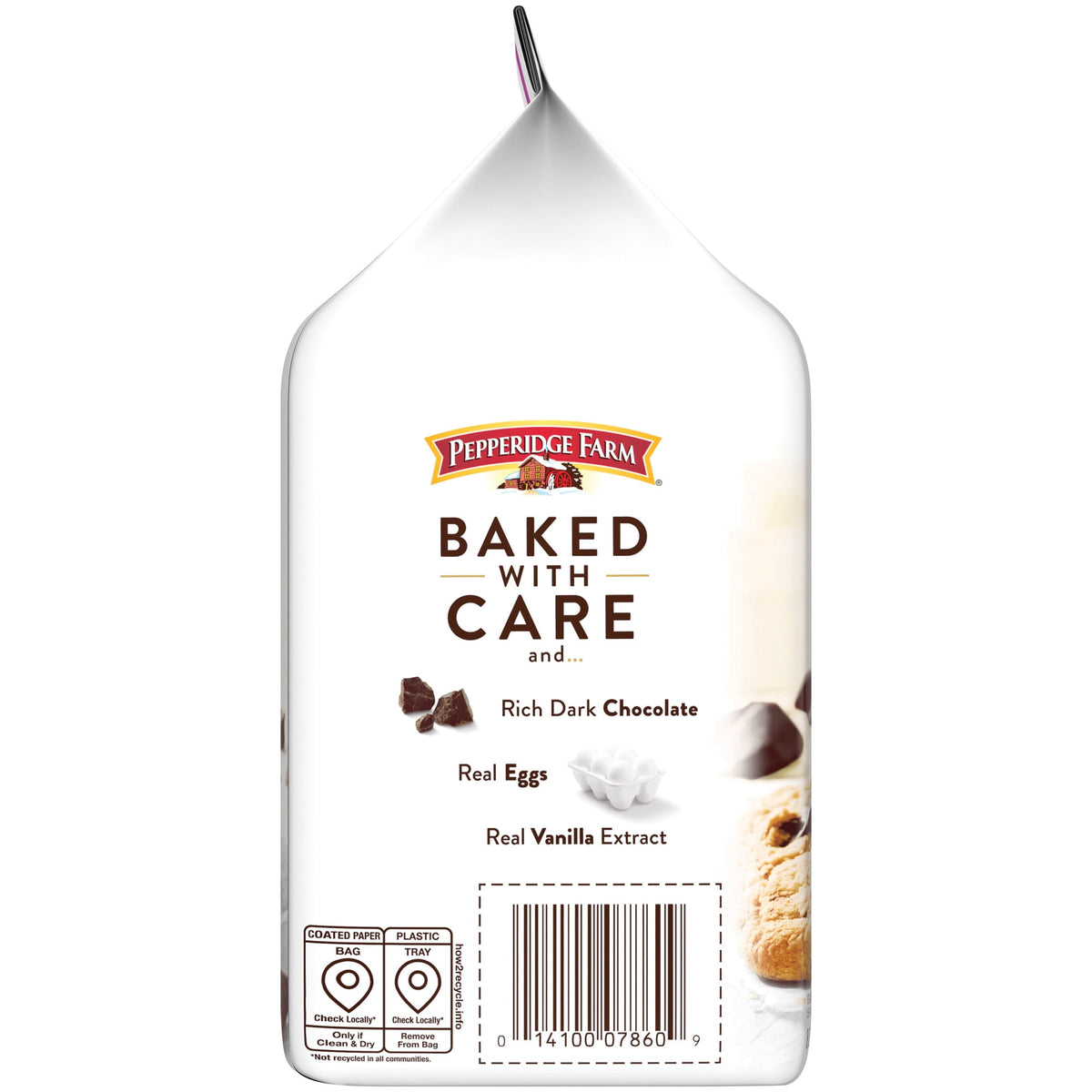 Pepperidge Farm Nantucket Double Dark Chocolate Chunk Cookies, 7.75 oz Bag