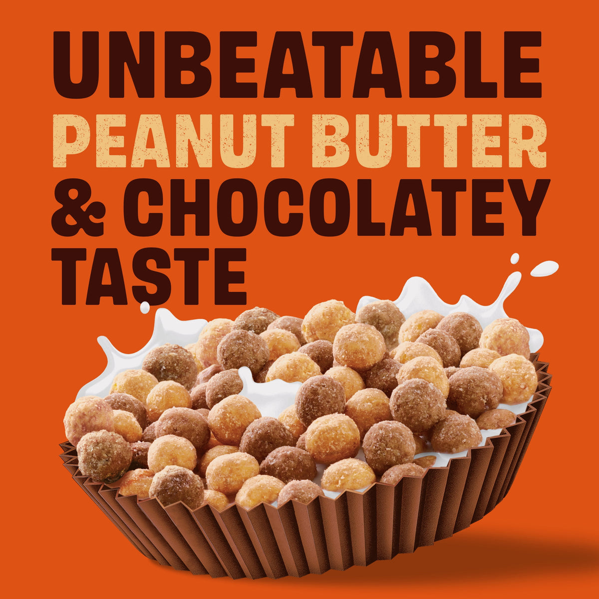 REESE'S PUFFS Whole Grain Chocolatey Peanut Butter Breakfast Cereal (11.5 oz)