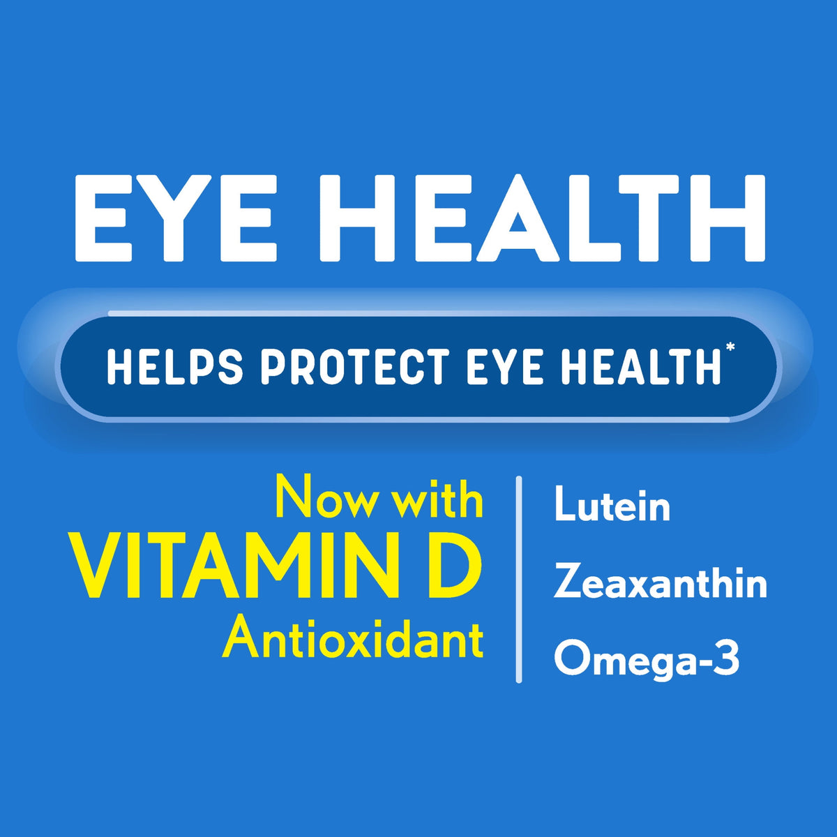 Ocuvite Eye Health Eye Vitamins and Minerals with Lutein and Zeaxanthin and Omega 3 Softgels, 30 Count