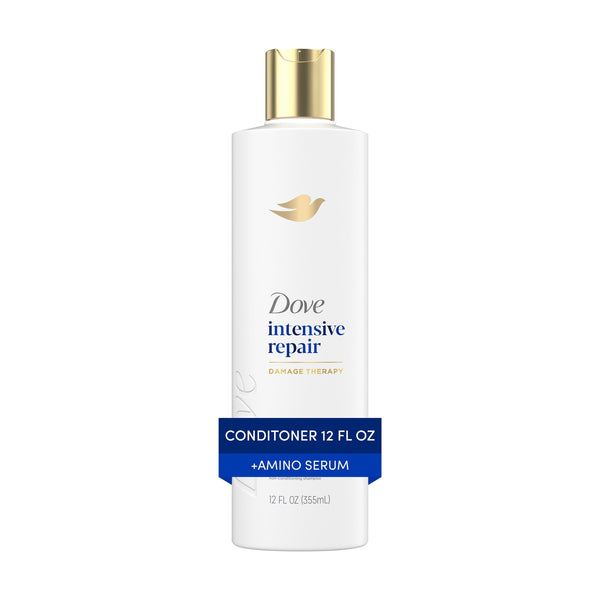 Dove Conditioner For Damaged Hair Intensive Repair With Bio-Protein Care Technology And Amino Serum ,12 Fl Oz