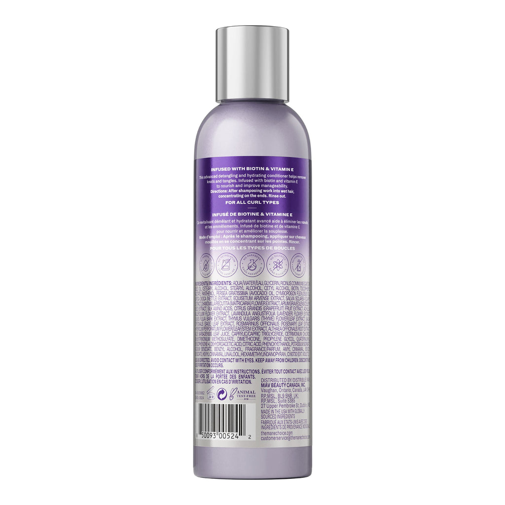 The Mane Choice Easy on The Curls Detangling Hydration Conditioner, 8 fl. Oz., Unisex