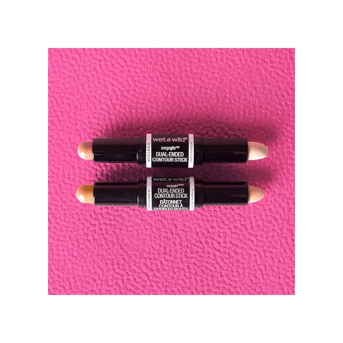 Wet n Wild MegaGlo Blendable Dual-Ended Contour Stick, Medium/Tan, Cruelty-Free