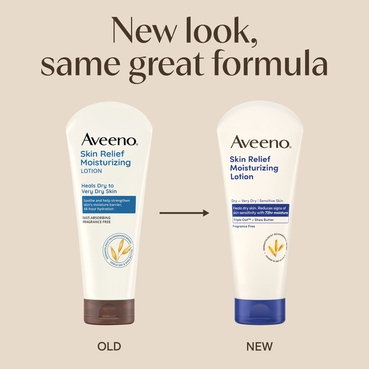 Aveeno Skin Relief Moisturizing Body Lotion for Very Dry Skin, 8 fl oz
