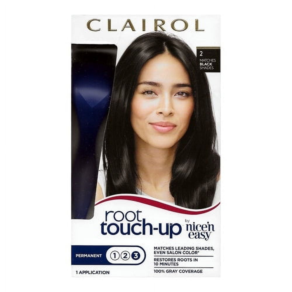 Clairol Root Touch-Up Nice'n Easy Permanent Hair Dye, 6 Light Brown, Hair Color, 1 Kt