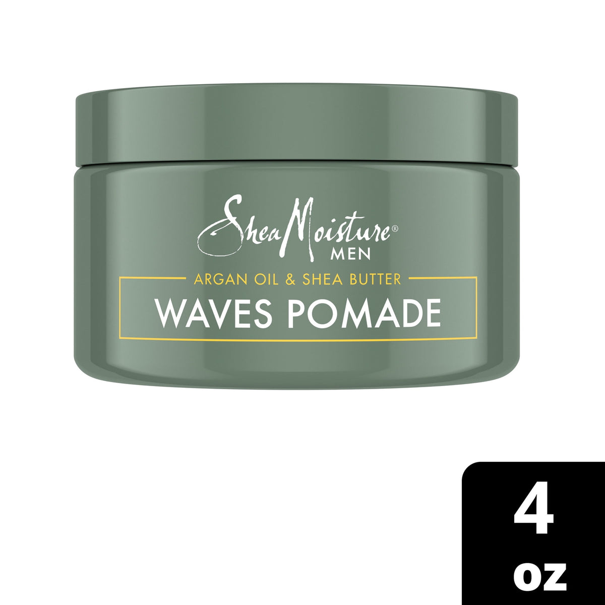 SheaMoisture Men Waves Pomade Argan Oil And Shea, 4 oz