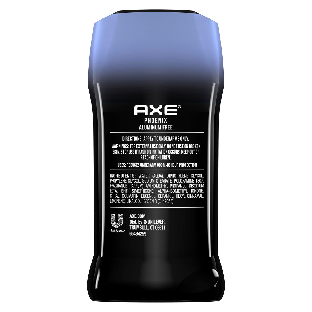AXE Deodorant Stick For Men For Long Lasting Odor Protection, Phoenix Crushed Mint & Rosemary Men's Deo, Aluminum Free ,3 oz Twin Pack